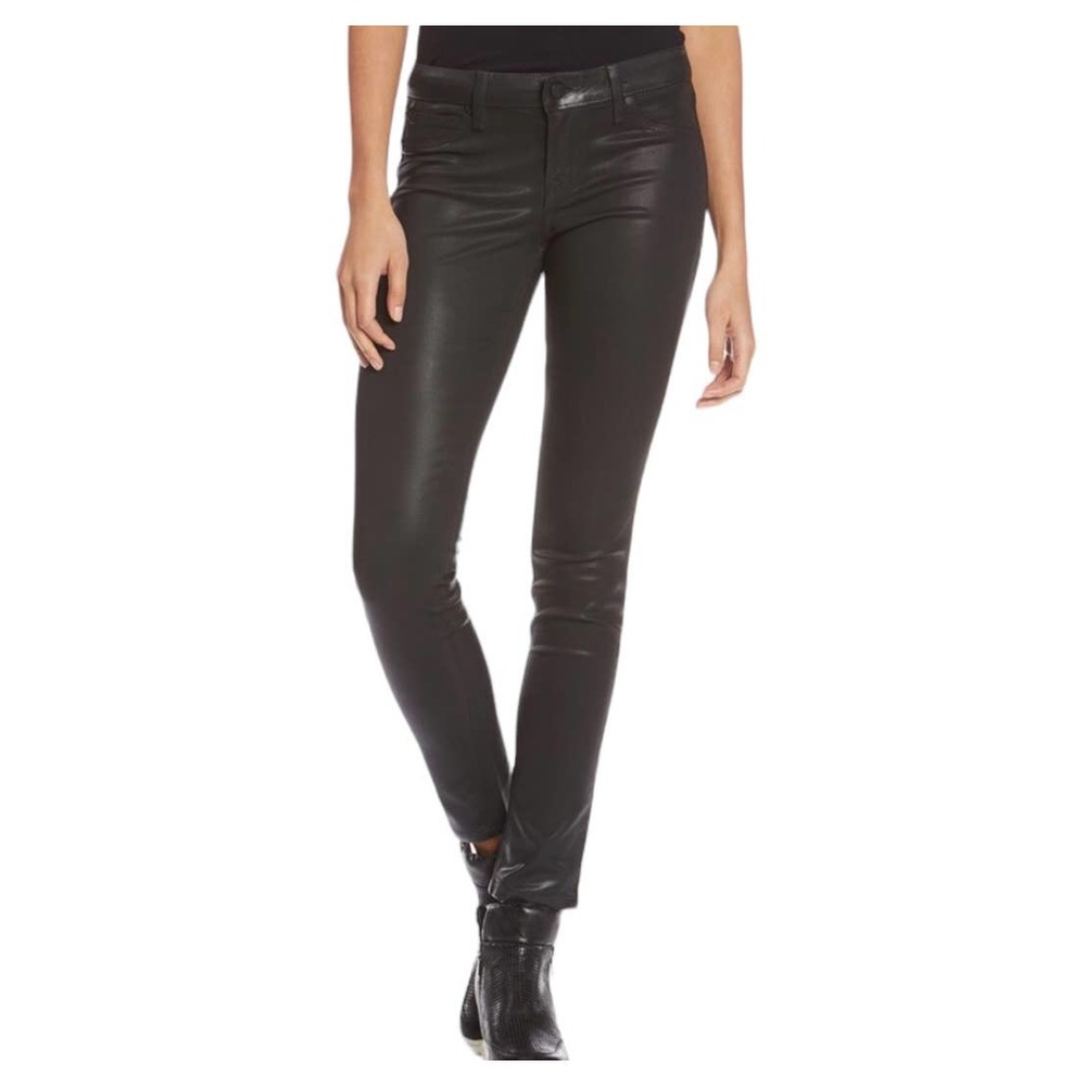 Level 99 Liza Skinny Coated Stretch Jeans